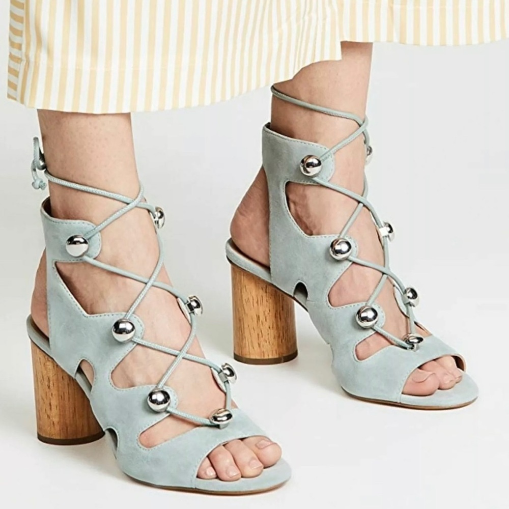 Rebecca Minkoff Adiv round heel sandal 7.5